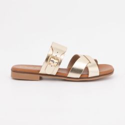 Mule lami platino 10757 t36/41 Femme CARLA TORTOSA
