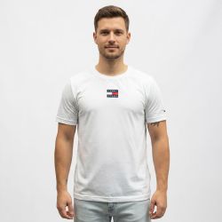 Tee shirt coton avec logo cousu Homme TOMMY HILFIGER