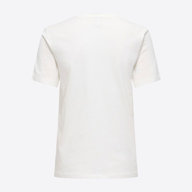 Tee shirt onlhenny cloud dancer amalfi 15327666 4539 Femme ONLY