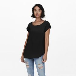 Blouse mc black onlnova 15222174 4499 Femme ONLY