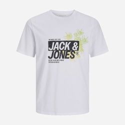 Tee shirt jwhjaxon castlerock 12298015 4502 Homme JACK & JONES