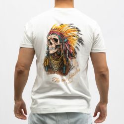 Tee shirt natural boho 05t1519m Homme DEELUXE 74
