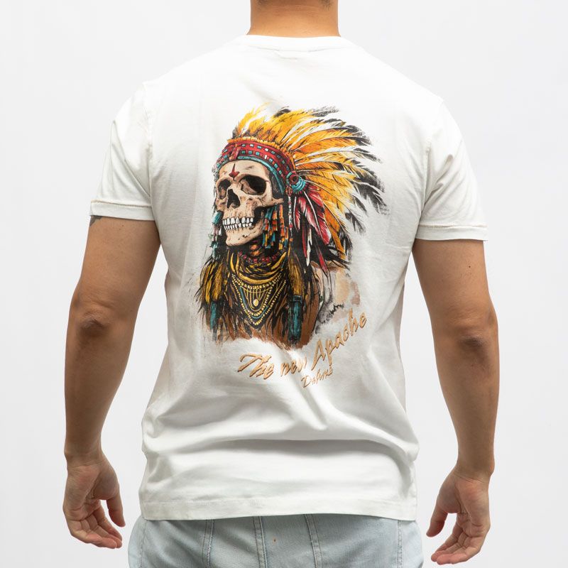 Tee shirt natural boho 05t1519m Homme DEELUXE 74