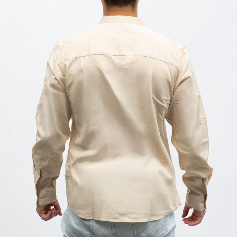 Chemise light beige smithy 05t4426m Homme DEELUXE 74