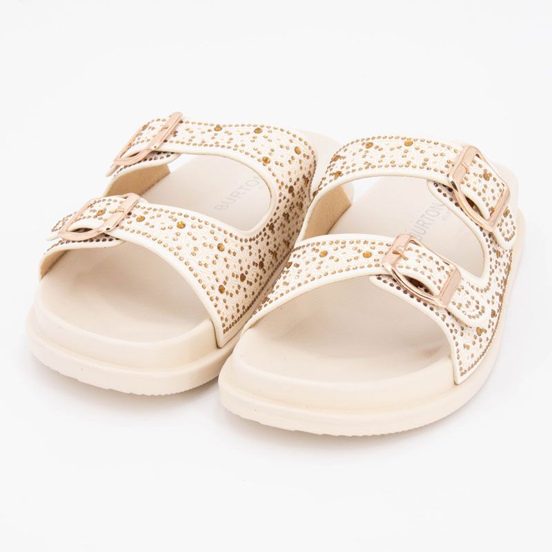 Mule strass double brides 4974-fedora t37/41 Femme BURTON OF LONDON