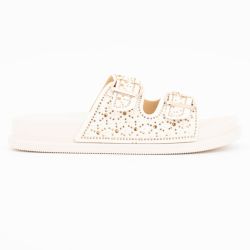 Mule strass double brides 4974-fedora t37/41 Femme BURTON OF LONDON