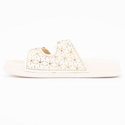 Mule strass double brides 4974-fedora t37/41 Femme BURTON OF LONDON