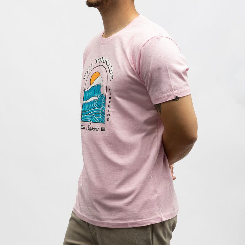 Tee shirt slub print hom bill tornade 24360 Homme BILL TORNADE