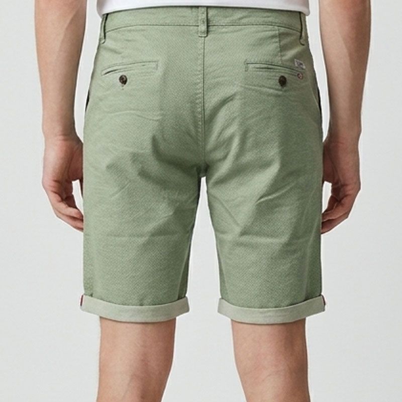 Bermuda chino pastel blue cr-ben-x12-pab Homme CROSSBY