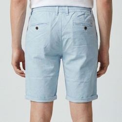 Bermuda cordon elast pastel blue cr-borris-x12-pab Homme CROSSBY