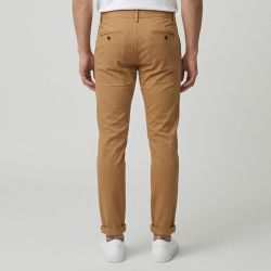 Pantalon chino dobby pastel blue cr-peter-x12-pab Homme CROSSBY