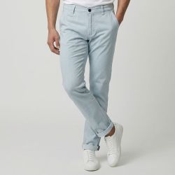 Pantalon chino dobby camel cr-preston-x12-ca Homme CROSSBY