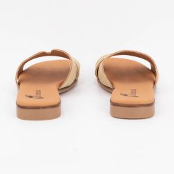Mule serraje beige 3053 t36/41 Femme BIOSTOCK