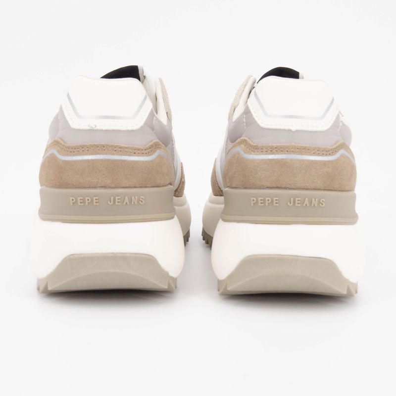 Basket stone beige kimi glam pls60042-836 t36/41 Femme PEPE JEANS