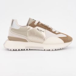 Basket taupe beige archer gala w pls600002-951 t36/41 Femme PEPE JEANS