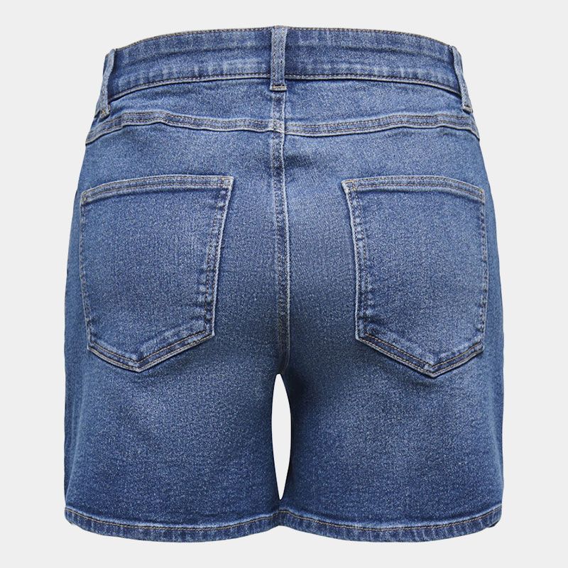 Short denim coton regular fit carrie Femme ONLY