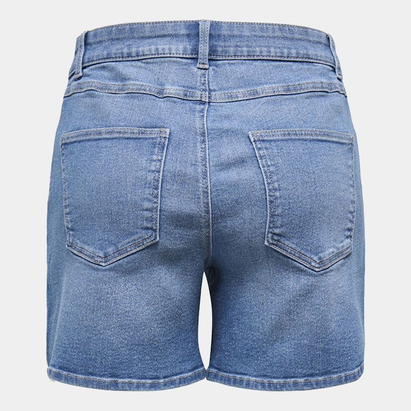 Short denim coton regular fit carrie Femme ONLY