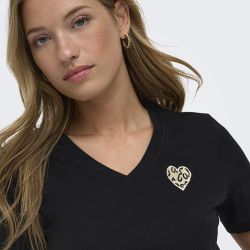 Tee shirtonljean birch heart 15380537 4572 Femme ONLY