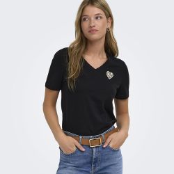 Tee shirtonljean birch heart 15380537 4572 Femme ONLY