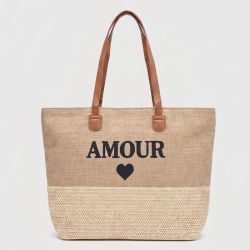 Sac de plage beige gp-fm-p26083 Femme GERARD PASQUIER