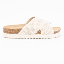 MULE CROISEE PETITE FRANGE NADIRITA 4991 T37/41