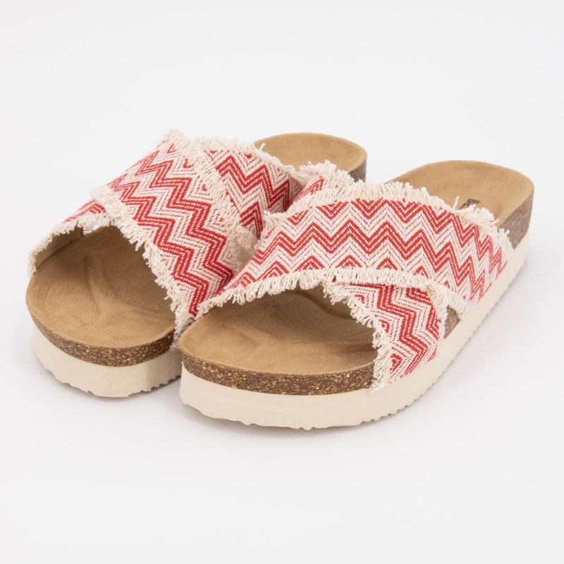 MULE CROISEE PETITE FRANGE NADIRITA 4991 T37/41