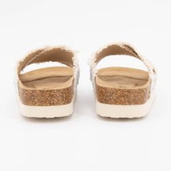 MULE CROISEE PETITE FRANGE NADIRITA 4991 T37/41