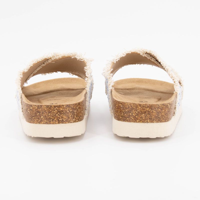 MULE CROISEE PETITE FRANGE NADIRITA 4991 T37/41