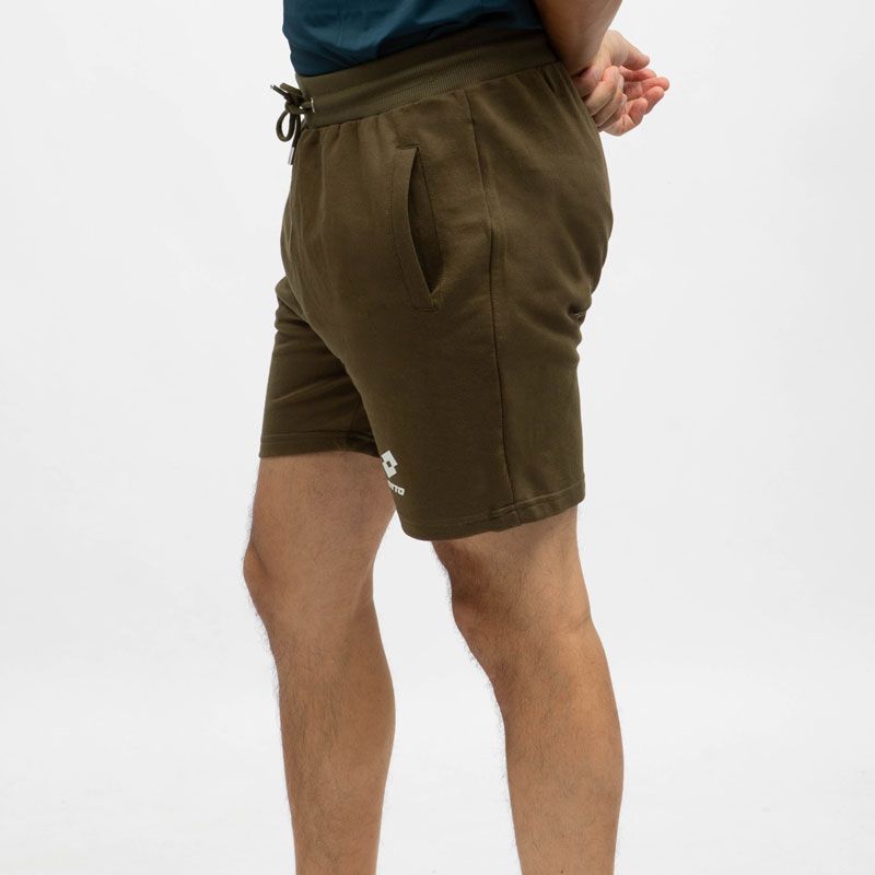 Bermuda jogging regular logo noir Homme LOTTO