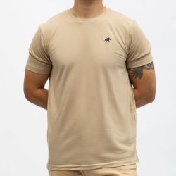 Tee shirt avec cavalier brodé en coton Homme AMERICAN COLLEGE