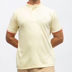 Polo mc light yellow ac251498 Homme AMERICAN COLLEGE