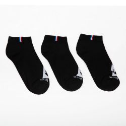 Chaussette de running lot de 3 paires blanches Femme LE COQ SPORTIF