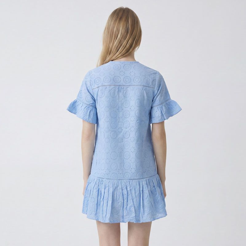 Robe bleu iris suzie 12420134c Femme LES TROPEZIENNES PAR M.BELARBI