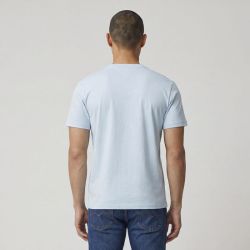 T-shirt logo brodé coton col ras de cou Homme TOMMY HILFIGER