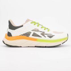 Basket urbantrail x2 next off white-m green-orange urbx2 n 153 t Homme COLMAR