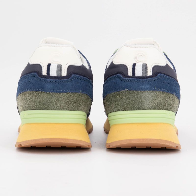 Basket type navy-military green-lt sage green travis t 012 t40/47 Homme COLMAR