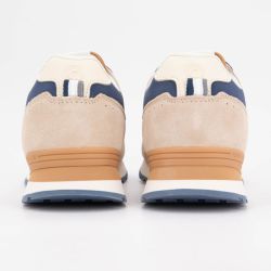 Basket authentic lt beige-blue denim-brown travis a 007 t40/46 Homme COLMAR