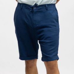 Short lin mélangé cordon de serrage bali Homme PANAME BROTHERS