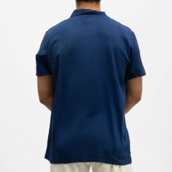 Chemise manches courtes lin mélangé Homme PANAME BROTHERS