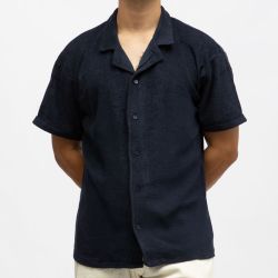 Chemise mc eponge kaki charly-ds Homme PANAME BROTHERS