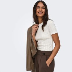 Tee shirt jdysalsa chocolate brown 15352296 4624 Femme JDY