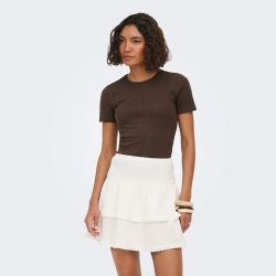 Tee shirt jdysalsa chocolate brown 15352296 4624 Femme JDY