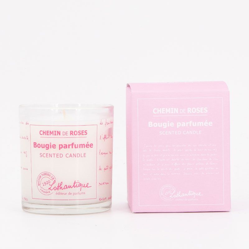 Bougie 140g parfumee chemin de roses cdrbg14 Mixte LOTHANTIQUE