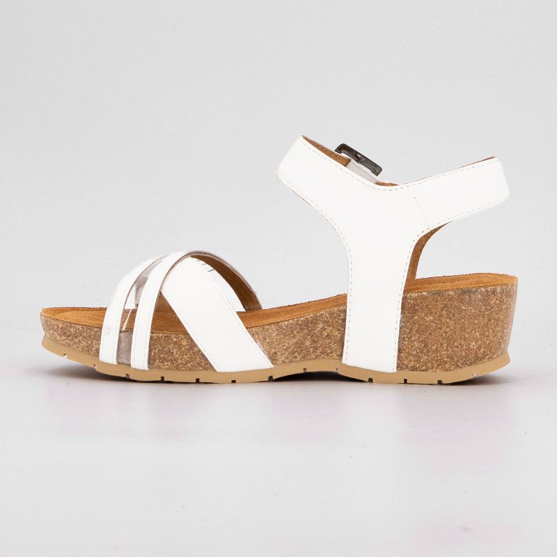 Sandale compensee lady rouge t36/41 Femme CHATTAWAK