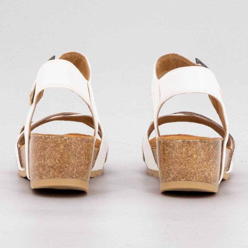 Sandale compensee lady rouge t36/41 Femme CHATTAWAK