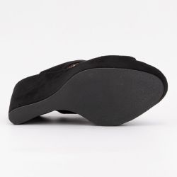 Sandale compensee noir liseron t36/41 Femme CHATTAWAK