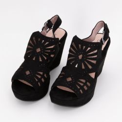 Sandale compensee noir liseron t36/41 Femme CHATTAWAK