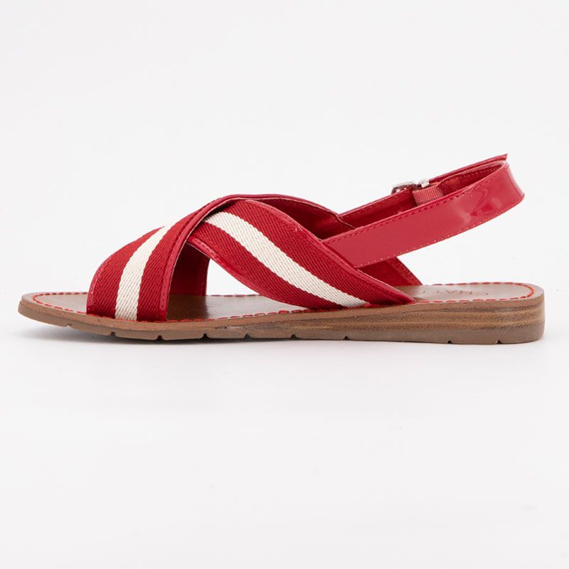 Sandale rouge tiffany t36/41 Femme CHATTAWAK