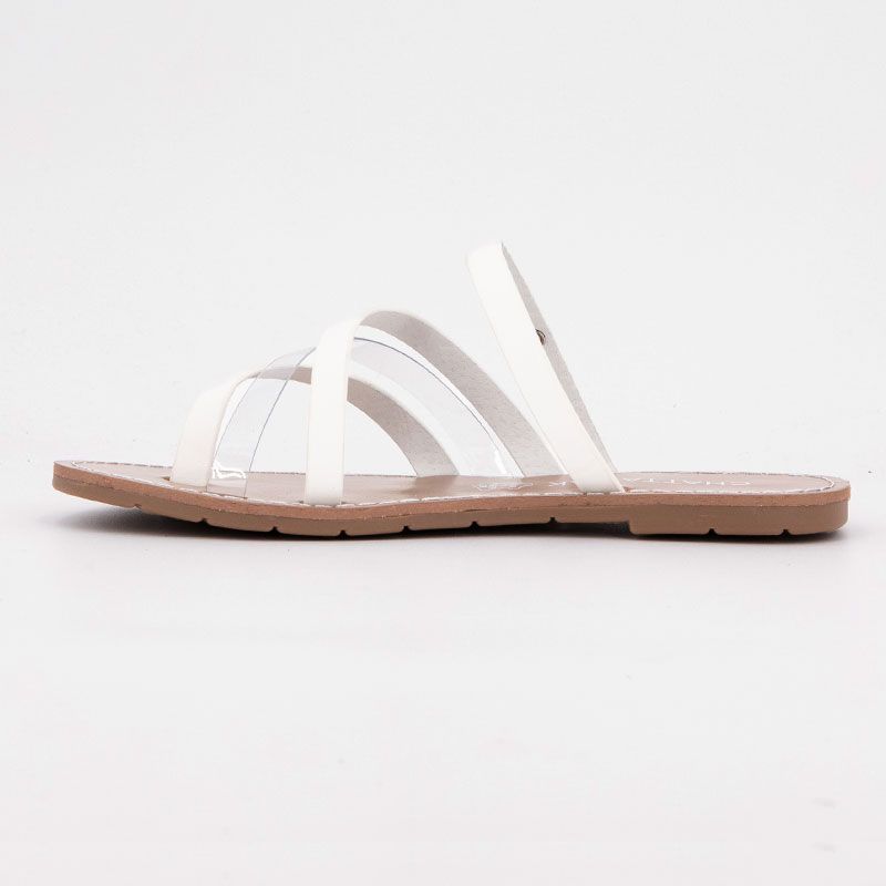 Mule blanc roxanne t36/41 Femme CHATTAWAK