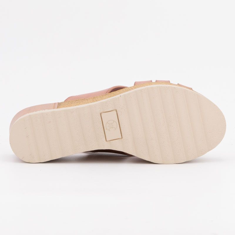 Sandale compensee pink justine t36/41 Femme CHATTAWAK